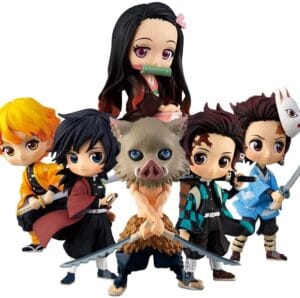 Yazuko Tanjiro Inosuke demon slayer action figure