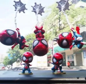 action figure homem aranha para carro