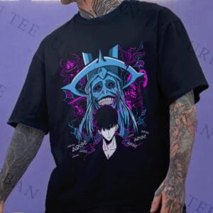 camiseta solo leveling jinWoo