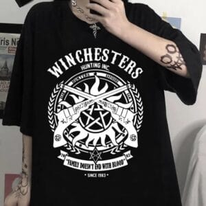 Camiseta Supernatural Winchester