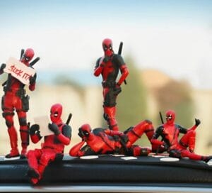 Deadpool para Carro Quarto Setup Gamer