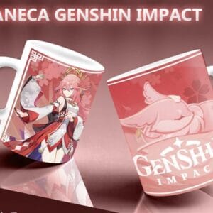 Caneca - Anime - Porcelana Genshin Impact