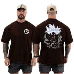 Camiseta Oversized Academia Goku