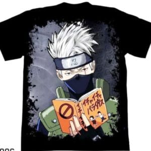 Camiseta Naruto Shippuden Kakashi Itachi Raposa