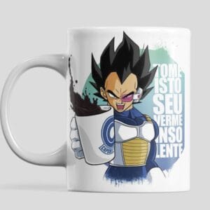 vegeta caneca dbz