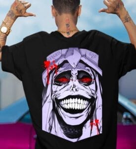 camiseta solo leveling oversized
